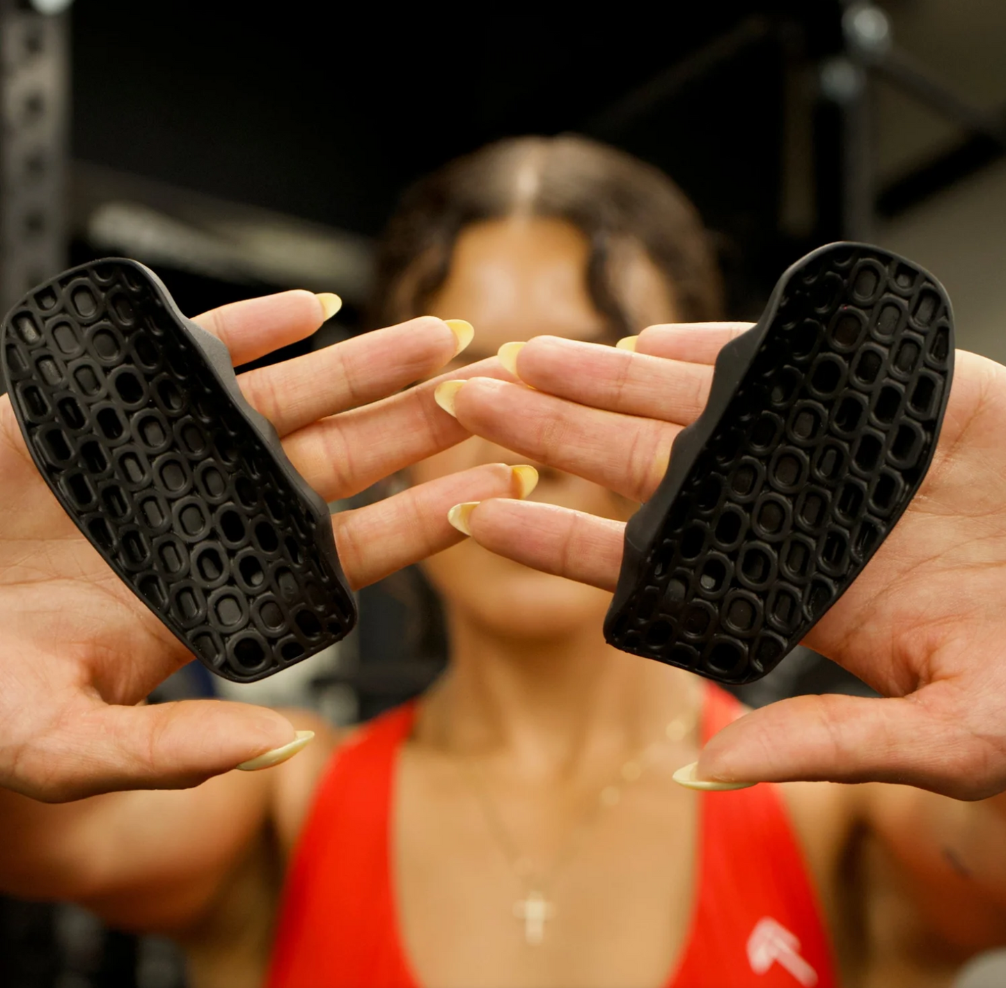 GlowGrip – Palm Grips Premium para Gym